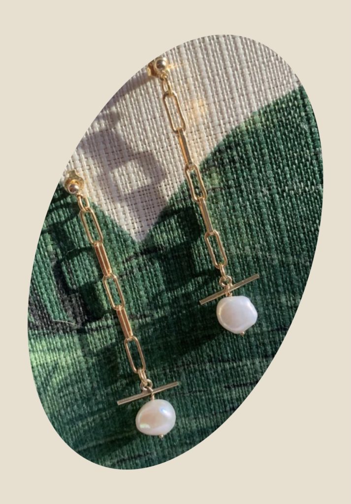 boucles d'oreilles pierres