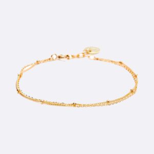 Bracelet doubles chaînes 2