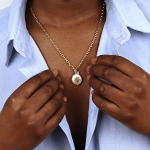 Collier pendentif perle 3